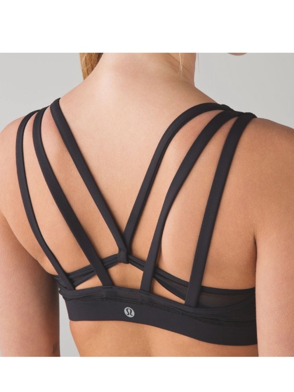 LULULEMON energy bra exhale yoga workout gym strappy sz 10 *no pads*